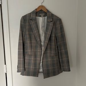 Plaid Blazer